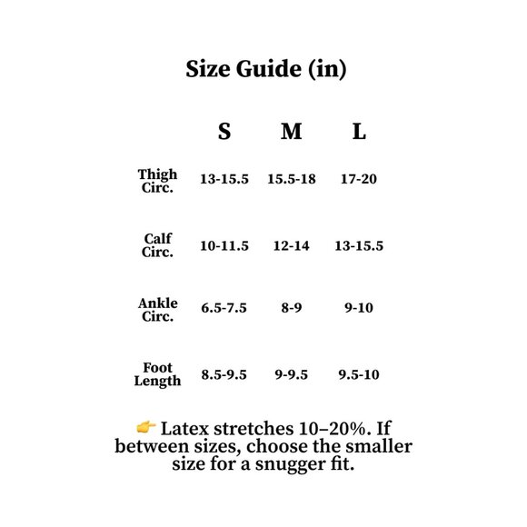 NuskUwU · Latex Stirrup Thigh Highs - Picture 5 of 8